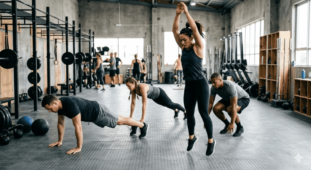 Fitness Übung Burpees für Anfänger erklärt (2026)