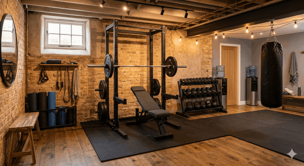 Homegym Keller Ideen 2026 So wird dein Keller zum modernen Fitnessraum