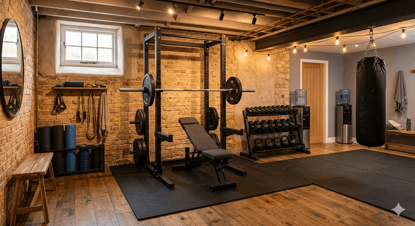 Homegym Keller Ideen 2026 So wird dein Keller zum modernen Fitnessraum